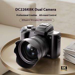 卸売 エントリーレベル 8K HD 学生向け パーティー用 セルフィー DSLRカメラ 18倍デジタルズーム 6400万画素CMOSセンサー 跨境デジタルカメラ - Product Image 2