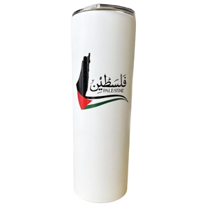 Tùy chỉnh miễn phí palestin tùy chỉnh Tumbler thép không gỉ Tumbler 20oz Keffiyeh ly - Product Image 2