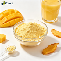 Fabriekslevering OEM verpakking Superfood Instant Mango Juice Poeder Mango Poeder Natuurlijk Mango Fruitpoeder