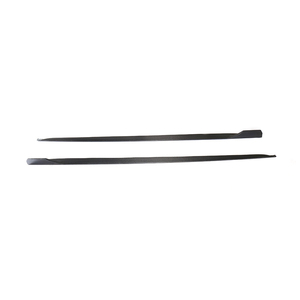 Extensiones de Fibra de Carbono para Estribos Laterales de Alto Brillo para Audi S5 B9 <span class=keywords><strong>A5</strong></span> Sline <span class=keywords><strong>Sportback</strong></span> de 4 Puertas <span class=keywords><strong>2017</strong></span> 2018 2019 - Product Image 2