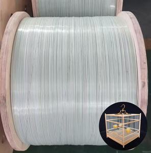 Fibra de vidrio Jeruji resistente a la corrosión para jaulas de pájaros / Varilla de fibra de vidrio de 1mm, 1.5mm, 2mm, 3mm, personalizada por la fábrica de origen - Product Image 1