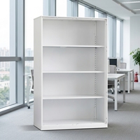 Meubles de bureau en métal, armoire à dossiers, casiers en acier ouverts, armoire avec étagères réglables