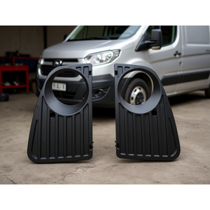 Façade de calandre en plastique noir pour Mercedes-Benz Crafter 08-18 avec trou pour phare côté droit (RPC) P0772 - Pièce de rechange neuve - Product Image 1