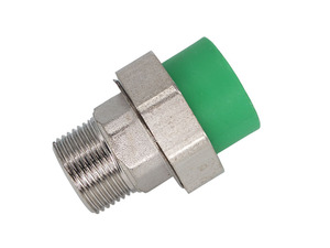 LK-202 Ống Nhự<span class=keywords><strong>a</strong></span> Và Khớp Nối Ống Nước Màu Trắng Ống Nối Ren Ppr Nam Ống Nối Sắt - Product Image 3