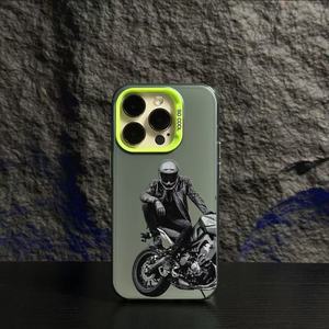 <span class=keywords><strong>Coque</strong></span> de téléphone IMD tendance pour garçon, motif <span class=keywords><strong>moto</strong></span> coloré argenté, compatible <span class=keywords><strong>iPhone</strong></span> 16 Plus 15 <span class=keywords><strong>Pro</strong></span> <span class=keywords><strong>Max</strong></span> 14 13 12 <span class=keywords><strong>11</strong></span>, étui arrière de protection pour mobile - Product Image 6