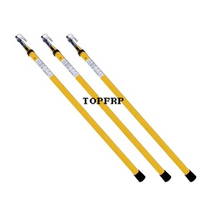 HV Fiberglass Insulated Triangle Telescopic Hot Stick - Product Image 4
