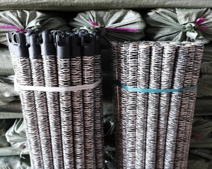 Manche de balai en bois naturel de remplacement, avec revêtement en <span class=keywords><strong>film</strong></span> PVC de couleur personnalisable pour designer - Product Image 6