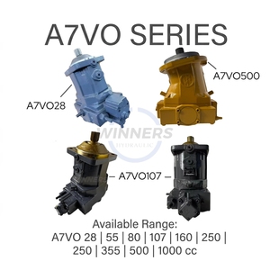 Bomba de Pistones Axiales Hidráulica Serie A7VO, A7VO28, A7VO107, A7VO250, A7VO500, Bomba de Desplazamiento Variable, Reemplazo para la Serie - Product Image 6