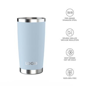 Gobelet isotherme <span class=keywords><strong>en</strong></span> acier inoxydable de haute qualité Hong Ling, vente <span class=keywords><strong>en</strong></span> gros, tasses à café personnalisées avec logo - Product Image 2