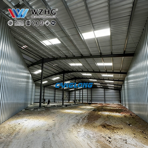 800sqm Modular Steel Structure Warehouse Food Processing <b>Storage</b> Fabricator Contractor For Dairy Plant - Product Image 1