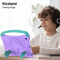 Étui de protection pour tablette avec support, thème dessin animé personnalisé, pour iPad Pro 10,5 pouces/Air3 (2017/2019) avec sangle réglable adaptée aux enfants