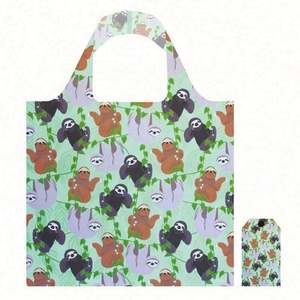 Bolsa de Compras Plegable Reutilizable Personalizada con Impresión Completa, Bolsa de Compras Plegable de Poliéster Impermeable - Product Image 6