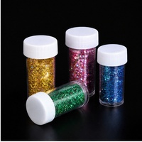 Toksik Olmayan Çevre Dostu 12 Renkli Set Polyester Simli Shaker Kavanozlar El Sanatları İçin Epoksi Reçine Bardakları Noel Süslemeleri