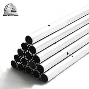 Tube de tuyau de l'industrie de la construction en alliage d'aluminium creux extrudé durable en gros id235mm