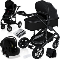 EN 1888 Approbation Europe Travel System Poussette Bebe 3 en 1 Poussette bébé Landau Luxe 3 en 1 Kinderwagen