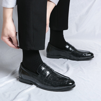 Chaussures habillées et Richelieu tendance pour hommes, grandes tailles 38-48, en cuir synthétique, style bateau