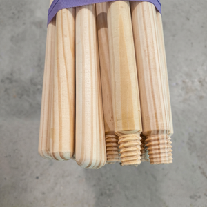 Mango de Escoba de Madera de Pino, Repuesto de Mango de Escoba de Madera con Superficie Lisa para Herramientas de Limpieza, Uso Doméstico y Comercial - Product Image 1