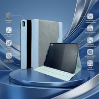 Housse de tablette en cuir durable avec support multi-positions, surface anti-rayures et protection intégrale pour tablettes