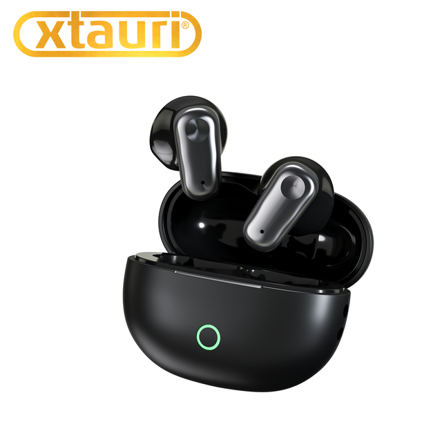 XTAURI 2026 Wireless Earbuds ANC Noise Cancelling Waterproof Sports for 6.0 LED Indicator IPX5 Touch Control 20 Hours
