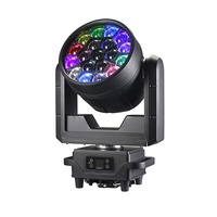 Projecteur LED Zoom B-EYE GBR-BE1940SI IP65 19x40W RGBW 4-en-1 pour extérieur, DMX512, pour concerts et événements
