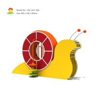 Installations de parc d'attractions à la mode équipement de toboggan de terrain de jeu en plastique PE en bois extérieur pour enfants ensemble de jeu
