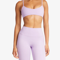 Arabella 2025 özel Logo kadın Casual sütyen buttery-yumuşak spor Yoga açık geri spor sutyen yukarı itin