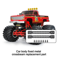 Plaques de renforcement de châssis en fibre de carbone, ensemble de stabilisateurs de cadre pour châssis de monster truck RC 1/10 Clod Buster, pièces de mise à niveau OP