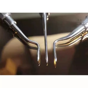 Elevadores Dentales Wanxiang Huachuang de Acero Inoxidable para Puntas de Ápice Radicular, Instrumentos Quirúrgicos Rectos y Curvos, Modelo Pequeño - Product Image 3