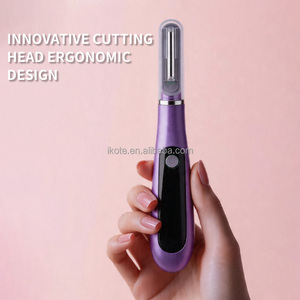 Depiladora Facial Recargable con Luz LED y Pantalla Digital, Herramienta de Exfoliación Facial sin Dolor, Removedor de Vello Facial para Mujeres - Product Image 6
