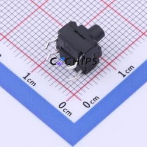 TS-1012-A10B3-D2 Tactile Switch Through hole Component (THT)-4P,8x8mm Switch Single Pole Single Throw Round Button 2.5N 8mm - Product Image 2
