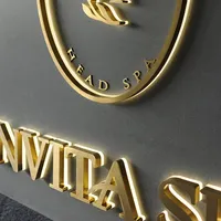 Enseigne de magasin personnalisée DakeSign, lettres numériques en métal 3D en acier inoxydable, rétroéclairées par LED, signalisation publicitaire IP65, panneau directionnel