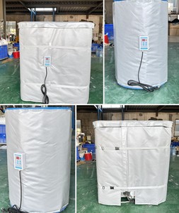 <span class=keywords><strong>Calentador</strong></span> de Contenedores IBC de Silicona de 1000 <span class=keywords><strong>Litros</strong></span>, Manta Térmica Industrial con Controlador de Temperatura Ajustable - Product Image 3