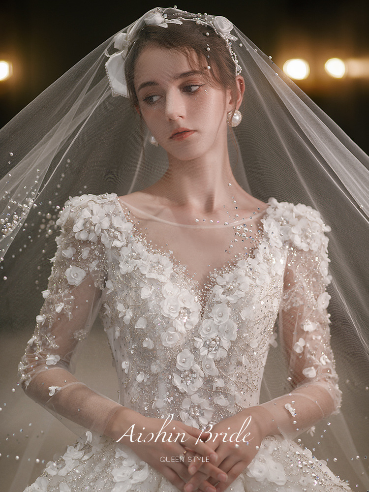Shop Our S009Q Wedding Dress - Elegant, Anti-Wrinkle, and