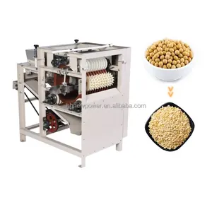 Máquina de processamento de descascamento de soja e amêndoa de grão de bico úmido de alta qualidade com preço de fábrica