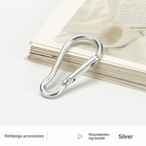 Mosquetón n. ° 5 en forma de calabaza, aleación de aluminio pintada de Color, ajuste Manual, botella de agua de Metal, gancho para llave, accesorios de joyería - Product Image 6