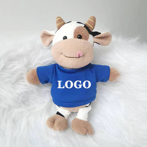 <span class=keywords><strong>Peluche</strong></span> <span class=keywords><strong>de</strong></span> Vaca Personalizado con Logotipo, Adorable <span class=keywords><strong>Peluche</strong></span> <span class=keywords><strong>de</strong></span> Vaca, Animales <span class=keywords><strong>de</strong></span> <span class=keywords><strong>Peluche</strong></span> Suaves y Acurrucables, Camiseta con Logotipo, Mochila <span class=keywords><strong>de</strong></span> <span class=keywords><strong>Peluche</strong></span> <span class=keywords><strong>de</strong></span> Vaca - Product Image 1