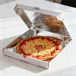 Disposable Fast Food Packaging <b>Box</b> Pizza Pinsa Burger Fried Chicken Paper Food <b>Box</b> Custom Logo Wholesale - Product Image 3