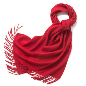 العلامة التجارية المخصصة للمرأة رجل كبير 79x14 بوصة لينة الضأن صوف صوف كشالات مع وشاح سرقت بشراشيب - Product Image 3