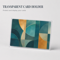 Porte-cartes de visite en PVC 24x14 avec protection RFID et impression personnalisée