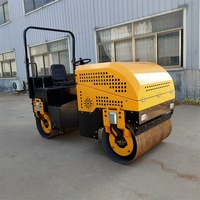 Compacteur vibratoire miniature de 1 tonne, 3 tonnes, 5 tonnes, rouleau à asphalte à double tambour, rouleau compresseur diesel de 330 kg à 5 tonnes, rouleau compresseur jusqu'à 5000 kg