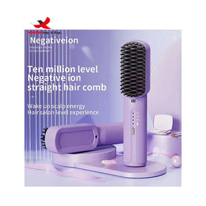 Plancha de Pelo Inalámbrica Multifuncional HQ con Descuento, Rizador de Pelo Inalámbrico Recargable por USB, Mini Plancha de Pelo para Uso Doméstico - Product Image 2