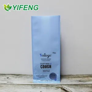 Túi Bao Bì Cà Phê Trống Ziplock Vacuum Seal Nhựa 500Gram Pouch Với Zipper Biểu Tượng Tùy Chỉnh Túi Phân Hủy Sinh Học