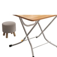 Table pliante portable, table à manger pliante, table de chambre, table de dortoir, table d'étude
