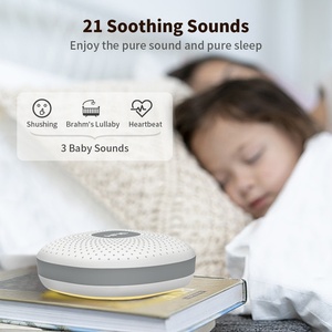 HiFiD W13 Sleep Soother, 21 Sonidos Relajantes, Batería de 1800 mAh, Luz Nocturna, Máquina de <span class=keywords><strong>Ruido</strong></span> <span class=keywords><strong>Blanco</strong></span> Portátil para Bebés, Guardería y Viajes - Product Image 3
