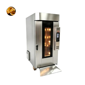 Gas Bread Pizza Convection Oven Bakery Bread Baking Equipment Hot Air Rotary Oven 5/8/10 Trays - Product Image 5