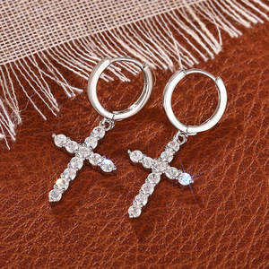 Orecchini Pendenti con Zirconi per Donne, Gioielli di Moda Trendy e Punk - Product Image 6
