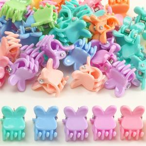 กิ๊บติดผมเด็กน่ารัก 100 ชิ้น ขายส่ง กิ๊บติดผมเด็กเล็กสำหรับเด็กผู้หญิง ลายกระต่ายน้อย ดอกไม้ กิ๊บเล็ก - Product Image 3