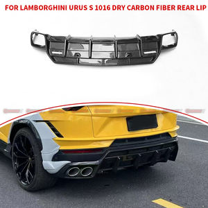 Meilleur prix pour pièces automobiles : Diffuseur arrière en fibre de carbone sèche style 1016 pour Lamborghini URUS S - Product Image 4