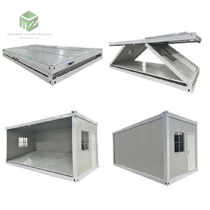 Container Abitativo Pieghevole a Z da 20 piedi - Ufficio Modulare Flat-Pack con Soggiorno e Camera da Letto, Design Moderno per Uso Commerciale - Product Image 3