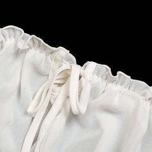 Maßgefertigte Erotische Dessous Bindende Nahtlose Unterwäsche Schulterfreies Spitzen-Lingerie-Set - Product Image 5